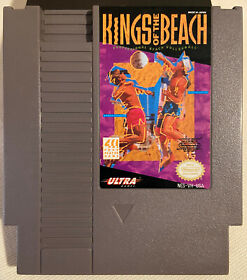 NES Kings of the Beach Volleyball Game Nintendo Ultra Authentic Tested Genuine