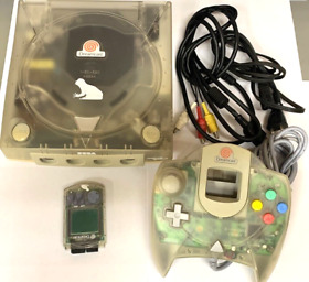 Dreamcast SEAMAN Skeleton Console Set Ltd. w/Controller ,Memory Japan Tested