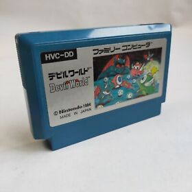 Devil World pre-owned Nintendo Famicom NES Tested