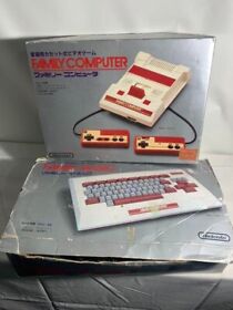 Nintendo Famicom Family Basic Set Good condition ,144