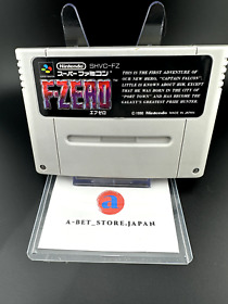 F-Zero Super Famicom SFC Japan import  tested