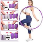 Roysmart Weighted Hula Hoops For Adults Fitness, Hula Hoop Weight Loss Workout,