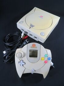 Dreamcast sega only console VA1 Japan model game white JP hkt-3000 tested jpn