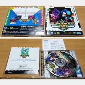 Sega Mega CD Soft ware ”Sonic the Hedgehog CD” Sonic CD MCD Japan LTD 1993 Used