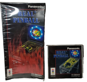 Panasonic 3DO Real Pinball goldstar Original Plastic FZ-SM0801 1994 