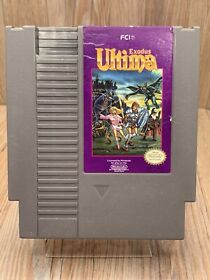 Ultima: Exodus (Original Nintendo NES) Authentic! Works Great!
