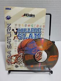 Sega Saturn - College Slam - Game + Manual Only
