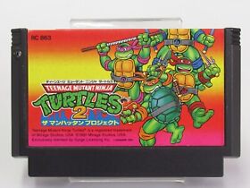 Teenage Mutant Ninja Turtles 2 The Manhattan Project [Famicom JP ver]
