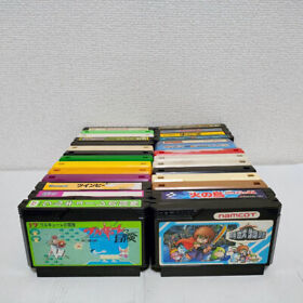 Nintendo Famicom Cartridges Lot of 28 Twinbee Gradius  Super Mario Bros Japan