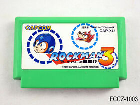 Rockman 3 Famicom Japanese Import FC NES Mega Man III Japan Capcom JP US Seller