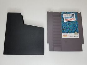Where's Waldo for Nintendo NES Authentic Cleaned Tested Cartridge with Sleeve