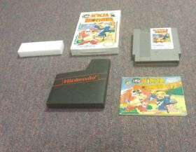 Little Ninja Brothers (Nintendo) NES (Complete in Box!) Tested & Works Well!