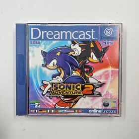 Sonic Adventure 2 Sega Dreamcast Game + Manual PAL