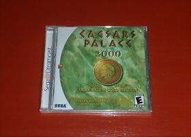 Caesars Palace 2000: Millennium Gold Edition (Sega Dreamcast, 2000)-New 