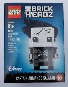 LEGO 41594 BrickHeadz Disney's Captain Armando Salazar New 118 Pcs Retired Set