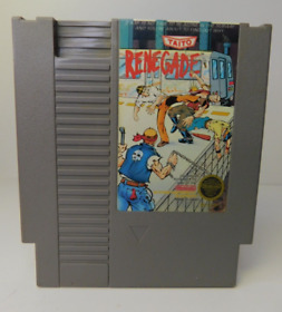 Renegade NES Nintendo Entertainment System Game Cleaned Authentic TESTED