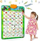 NARRIO Educational Toys for 2 3 4 Year Old Boys, Interactive Alphabet Wall Chart