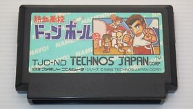 Famicom Games  FC " Nekketsu Koukou Dodgeball Bu "  TESTED /550990
