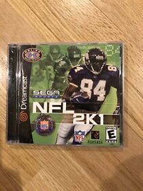 NFL 2K1 for the Sega Dreamcast System