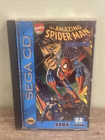 Amazing Spider-Man vs. The Kingpin (Sega CD, 1993) CIB With Registration Card
