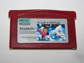 Ice Climber Famicom Mini 03 Game Boy Advance GBA Japan import US Seller