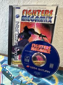 Fighters Megamix COMPLETE CIB Sega Saturn - GREAT SHAPE!