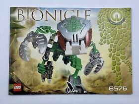 LEGO Bionicle Bohrok Kal (8576) ~ INSTRUCTIONS MANUAL Only Book ~ Lehvok Kal