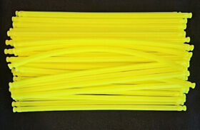 55 Knex Fluorescent Yellow Flexible Rods 7-1/2" Rippin Rocket 7.5" Flexi K'nex