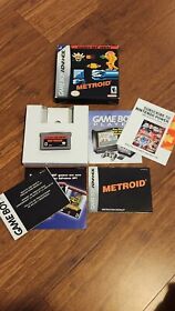 Metroid Classic NES Series (Nintendo Game Boy Advance, 2004) - Complete In Box