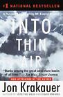 Into Thin Air A Personal Account of the Mt. Everest Disaster Jon Krakauer Buch