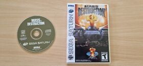 Mass Destruction - Sega Saturn - Disc Only