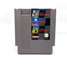 Super Mario Bros + Tetris + Nintendo World Cup Nintendo NES