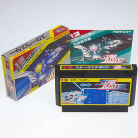STAR LUSTER Famicom Nintendo FC Japan Import NES namcot Shooter Complete NTSC-J