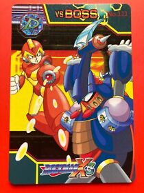 Rockman X3 TCG Card Japanese BANDAI Game Famicom 1995 Manga CAPCOM Japan CCG bd