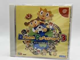 Dream Passport 3 SEGA Dreamcast New Sealed NTSC-J USA Seller 🇺🇸