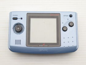 AS IS-Neo Geo Pocket Color (Platinum Blue) NeoGeoPocket JP GAME. 9000020175819