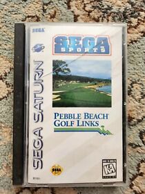 Pebble Beach Golf Links (Sega Saturn, 1995) Complete - Used