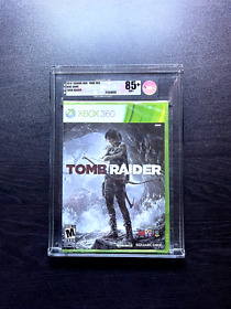 Tomb Raider (Xbox 360, 2013) New Factory Sealed VGA 85+ NM+ GOLD not WATA