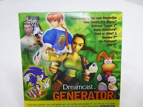 Generator Demo Disc Vol. 2 (Sega Dreamcast, 1998) New never opened