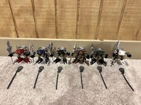 Lego Bionicle lot all 6 Rahaga Complete Collection 4868 4869 4870 4877 4878 4879