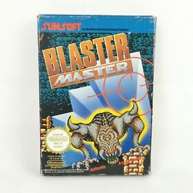 Blaster Master NES Nintendo verpackt kein Handbuch PAL