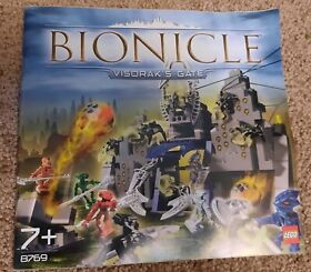 Lego Bionicle Visorak's Gate 8769 MANUAL ONLY