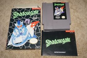 Shadowgate (Nintendo NES) Complete in Box GREAT Shape