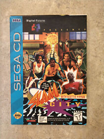 Slam City with Scottie Pippen Sega CD CIB Complete CD's, Manual, Inserts. MINT