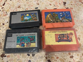 Set 3 Famicom NES Game Set Super Mario Bros 4 cartridges