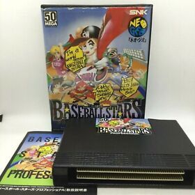 Baseball Stars Professional  with Box and Manual Neo Geo AES [Neo Geo SNK]