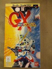 SD Gundam GX super famicom Japanese release by Bandai