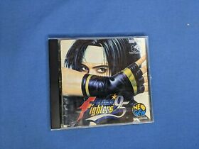 Neo Geo CD - King of Fighters '95 (Japan) (SNK,1995) - CIC w/Damage to Manual