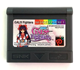 SNK Gals Fighters NEO GEO Pocket Color Cartridge + SNK Plastic Case