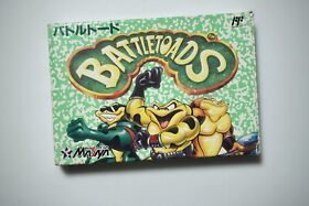 Famicom Battletoads Japan FC game US Seller